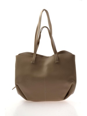 Açık Vizon  Kadın Omuz Çantası C06972153009