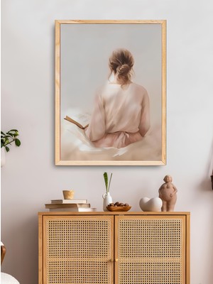 Tek Parça Salon Ofis Dekor Tablo Çerçeveli Tablo BHR2525