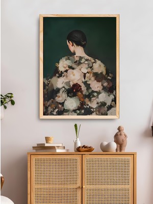 Tek Parça Salon Ofis Dekor Tablo Çerçeveli Tablo BHR2424