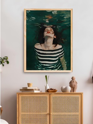 Tek Parça Salon Ofis Dekor Tablo Çerçeveli Tablo BHR2828