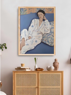 Tek Parça Salon Ofis Dekor Tablo Çerçeveli Tablo BHR3333