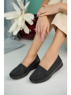 Kadın 4 Nokta Ortopedik Terletmez Kaymaz Anatomik Taban Ayakkabı