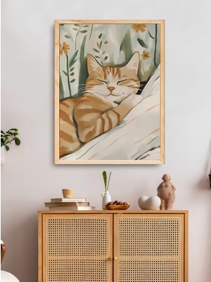 Tek Parça Salon Ofis Dekor Tablo Çerçeveli Tablo BHR3737