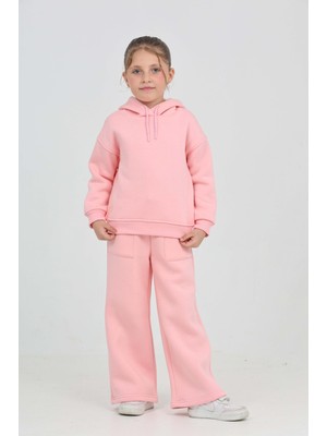 Toontoy Kız Çocuk Tnty Nakışlı Eşofman Takım