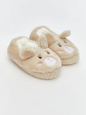 Hayvan Figürlü Kız Bebek Panduf  (W5)