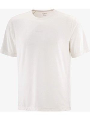 Salomon Shakeout Core Erkek Koşu Tişört Whisper White LC2639600