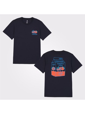 Converse Erkek Baskılı Siyah T-Shirt