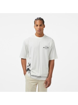 Unıted4 Erkek Beyaz Sweatshirt