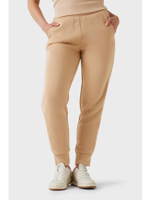 Guess New Victoire Regular Fit Ribanalı Paça Logo Şeritli Pantolon W5YB11KBYE2 Bayan Pantolon W5YB11 Kbye2 A11T