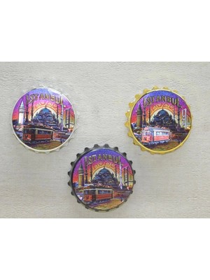Istanbul Temalı Metal Magnet ALK4340