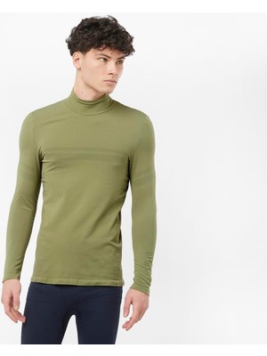 Salomon Essentıal Warm Erkek Üst Içlik Deep Lıchen Green LC2156300
