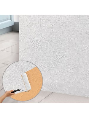 3D Duvar Paneli Boyanabilir Dekota 60X120 cm / Ağaç Desenli 2'li Paket-1,44 M²