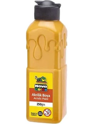 Nova Color NC-3022 250 gr Güneş Sarısı Akrilik Boya