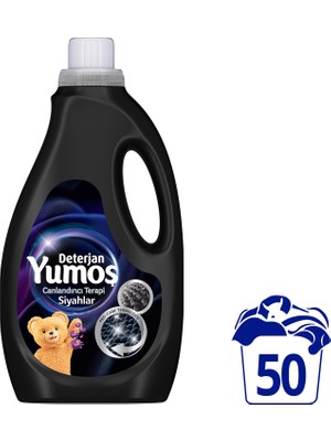 Yumoş Sıvı Bakım Deterjanı Siyah 50 Yıkama 2500 ml