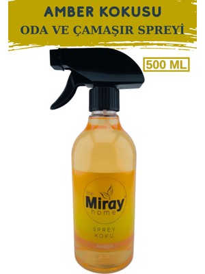 Miray Home Sprey Kumaş ve Oda Kokusu Amber 500ML