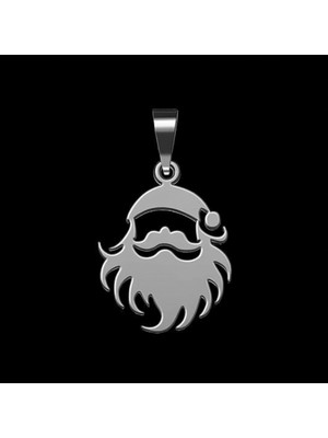 TabiTela 925 Ayar gümüş kolye noel baba SM7957