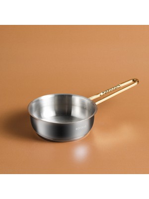 Karaca Maçka Indüksiyon Tabanlı Çelik Tava 14 cm Gold