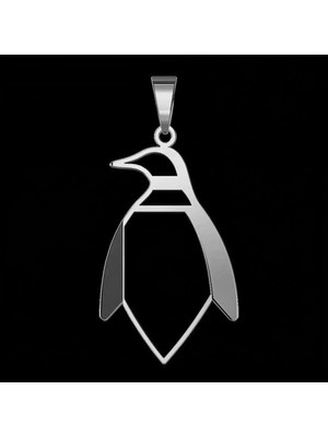 TabiTela 925 Ayar gümüş kolye penguen   SM7714