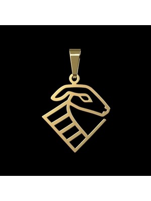 TabiTela 14 ayar altın kolye ucu koyun   GM8003 1 gr