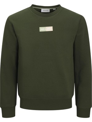 Jack&jones 12278617 Jjpan Sweat Crew 0 Yaka Sordonlu  Sweat
