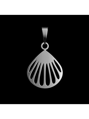 TabiTela 925 Ayar gümüş kolye deniz kabuğu   SM8027