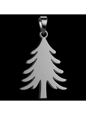 TabiTela 925 Ayar gümüş kolye yılbaşı Ağacı ya Noel Ağacı SM7809