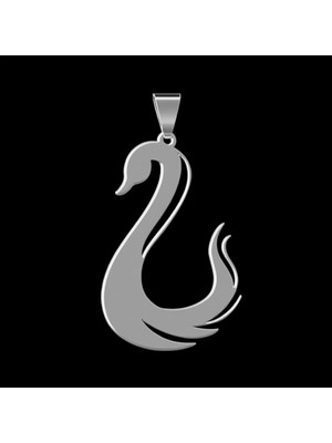 TabiTela 925 Ayar gümüş kolye kuğu SM8200