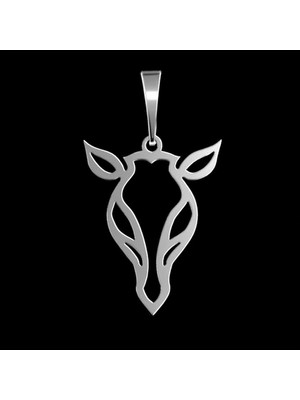 TabiTela 925 Ayar gümüş kolye Boğa   SM8217