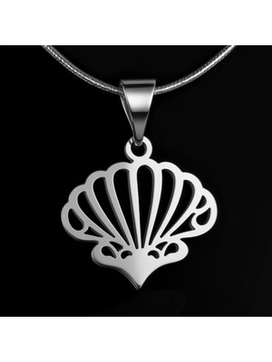 TabiTela 925 Ayar gümüş kolye deniz kabuğu   SM8022