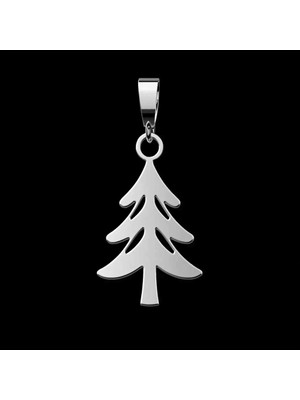 TabiTela 925 Ayar gümüş kolye yılbaşı Ağacı ya Noel Ağacı SM7790