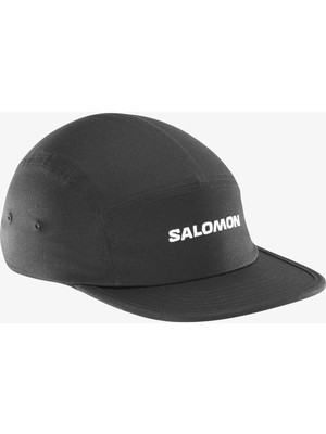 Salomon Logo 5 Panel Şapka Deep Black LC2681800