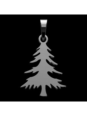 TabiTela 925 Ayar gümüş kolye yılbaşı Ağacı ya Noel Ağacı SM7795