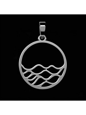 TabiTela 925 Ayar gümüş kolye deniz SM7981