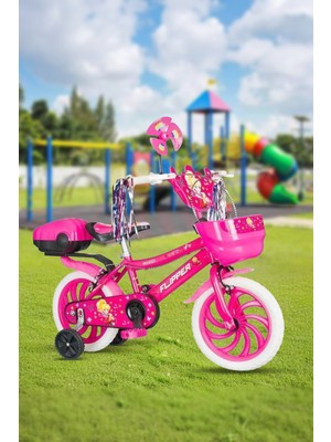 Flipper 15 Jant Pembe Kız Çocuk Bisikleti Vitessiz Eğlenceli Ve Güvenli Sürüş
