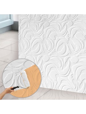 3D Duvar Paneli Boyanabilir Dekota 60X120 cm / Modern Desenli 2'li Paket-1,44 M²