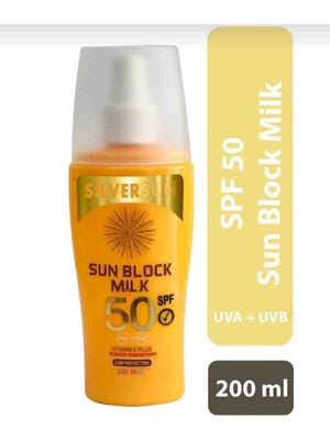 Silversun 50+ Spf Güneş Kremi