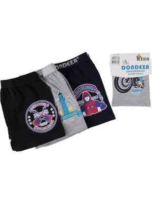 Erkek Çocuk Boxer Külot 6 Lı