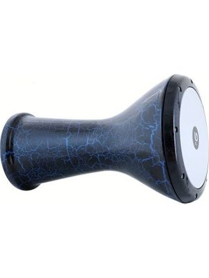 Vatan VD-3043SM Çömlek Çatlak Boya Darbuka Siyah Mavi