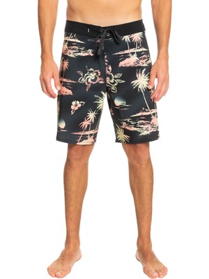 Quiksilver Surfsilk Qs 69 19 Erkek Siyah Astarsız Boardshort