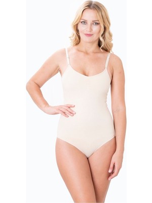 1 Beden Incelten 2li Paket Toparlayıcı Zıbın Korse Ten Renk