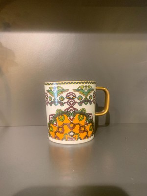 Fermato Tekli Porselen Kupa Verde Serisi