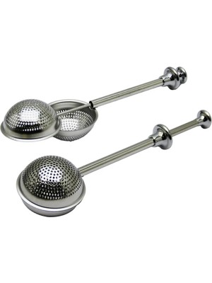 Paslanmaz Çelik Pratik Çay Süzgeci