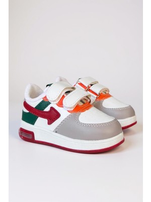 CC230 Cırtlı Kız Erkek Işıklı Çocuk Okul Kreş Günlük Spor Ayakkabı