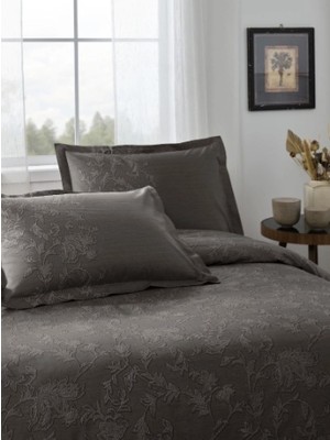 Özdilek Ranforce Baracco Kahve Tek Kişilik %100 Pamuk Nevresim Takımı