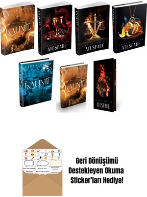 Ceren Melek 7 Kitap Seti + Okuma Sticker'ları