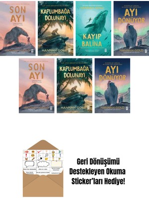 Hannah Gold 7 Kitap Seti + Okuma Sticker'ları