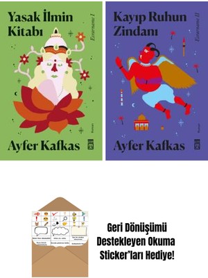 Ayfer Kafkas 2 Kitap Seti + Okuma Sticker'ları