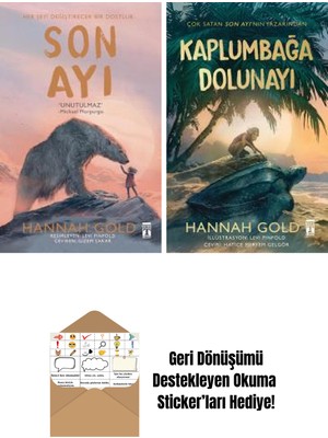Hannah Gold 2 Kitap Seti + Okuma Sticker'ları