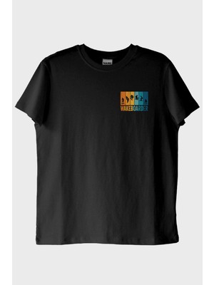 Nuugg Wakeboarder Siyah Tişört