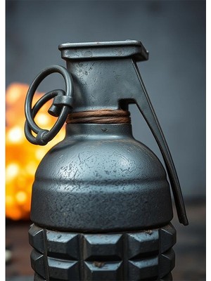 Bedeko El Bombası Resmi Mdf Tablo